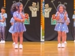 A little girl’s joyful reaction to spotting her parents at her school event went viral. A little girl’s joyful reaction to spotting her parents at her school event went viral.