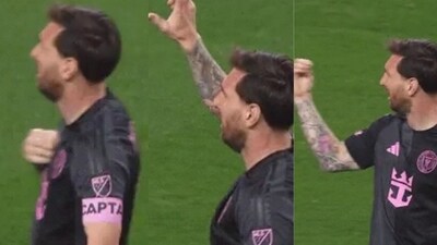 Lionel Messi silenced Club America fans, who were using homophobic chants against him. Lionel Messi silenced Club America fans, who were using homophobic chants against him.