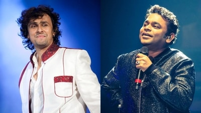 Sonu Nigam criticises AR Rahman's album in Yuvvraaj. Sonu Nigam criticises AR Rahman's album in Yuvvraaj.
