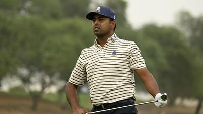 Anirban Lahiri during Round Two of the International Series Qatar at the Doha Golf Club in November 2024. (Asian Tour) Anirban Lahiri during Round Two of the International Series Qatar at the Doha Golf Club in November 2024. (Asian Tour)