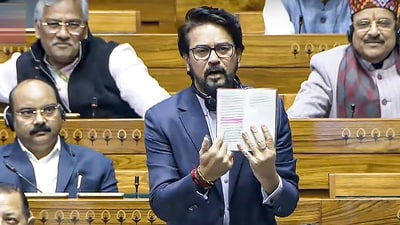 BJP MP Anurag Thakur (File Photo/PTI) BJP MP Anurag Thakur (File Photo/PTI)