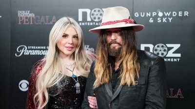 A file photo of Billy Ray Cyrus and Firerose A file photo of Billy Ray Cyrus and Firerose
