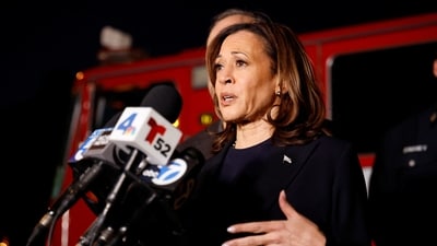 Kamala Harris’ LA neighbours ‘embarrassed’ she is back in town (REUTERS/Fred Greaves) (REUTERS)