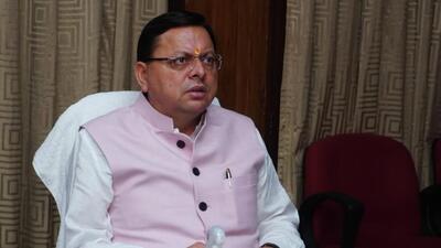 Days before Uttarakhand rolls out its Uniform Civil Code, becoming the first state in the country to do so, chief minister Pushkar Singh Dhami said the idea is not to target any person or community. (HT Photo)
