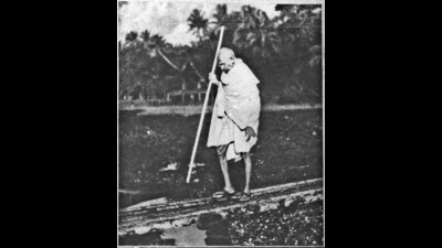 Gandhi at Noakhali (then in East Pakistan, now in Bangladesh) during the Partition riots. He would be assassinated months later, on January 30, 1948. (HT Archives) Gandhi at Noakhali (then in East Pakistan, now in Bangladesh) during the Partition riots. He would be assassinated months later, on January 30, 1948. (HT Archives)