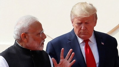 Prime Minister Narendra Modi with Donald Trump (File photo)
