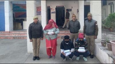 Investigators said the gang was led by Bhaksu Kami alias Bagsur Kami, a Nepalese national who smuggled the cannabis into India from Nepal. His accomplices include Dheeraj Singh Samant and his paternal aunt, Tulsi Devi. (HT Photo) Investigators said the gang was led by Bhaksu Kami alias Bagsur Kami, a Nepalese national who smuggled the cannabis into India from Nepal. His accomplices include Dheeraj Singh Samant and his paternal aunt, Tulsi Devi. (HT Photo)