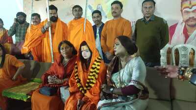 Mamta Kulkarni will now be known by her new name: Shri Yamai Mamata Nand Giri. (HT) Mamta Kulkarni will now be known by her new name: Shri Yamai Mamata Nand Giri. (HT)