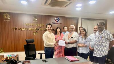 Modern College management has released land required for road widening project between Savitribai Phule Pune University junction and Ganeshkhind Road. (HT)