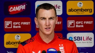 Chennai: England's Harry Brook addresses a press conference ahead of the second T20 cricket match between India and England (PTI) Chennai: England's Harry Brook addresses a press conference ahead of the second T20 cricket match between India and England (PTI)