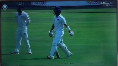 Ajinkya Rahane making his way back into the middle Ajinkya Rahane making his way back into the middle