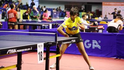 Syndrela Das, 15, is the youngest competitor at the ongoing Nationals. (HT) Syndrela Das, 15, is the youngest competitor at the ongoing Nationals. (HT)