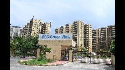The NBCC Green View project was launched in 2010 with possession handed over in 2017. (HT PHOTO) The NBCC Green View project was launched in 2010 with possession handed over in 2017. (HT PHOTO)