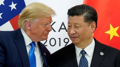 FILE PHOTO: U.S. President Donald Trump meets with China's President Xi Jinping at the start of their bilateral meeting at the G20 leaders summit in Osaka, Japan, June 29, 2019. REUTERS/Kevin Lamarque/File Photo (REUTERS)