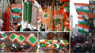 With Republic Day around the corner, Sadar Bazar is buzzing with excitement! (Photos: Shantanu Bhattacharya/HT) With Republic Day around the corner, Sadar Bazar is buzzing with excitement! (Photos: Shantanu Bhattacharya/HT)