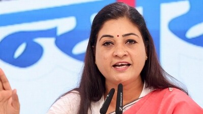 Congress candidate from Kalkaji Assembly seat Alka Lamba. (ANI) Congress candidate from Kalkaji Assembly seat Alka Lamba. (ANI)