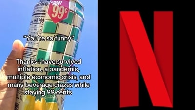 Having retained its 23-ounce can's 99-cent price tag, AriZona Iced Tea took a dig at Netflix's latest price hike announcement. (X) Having retained its 23-ounce can's 99-cent price tag, AriZona Iced Tea took a dig at Netflix's latest price hike announcement. (X)