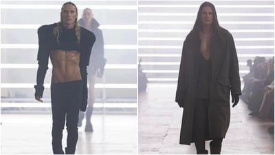 Rick Owens showcased a bold, dystopian collection at Paris Fashion Week. (File photo) Rick Owens showcased a bold, dystopian collection at Paris Fashion Week. (File photo)