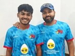 Ayush Mhatre shares a heartwarming note for Rohit Sharma. Ayush Mhatre shares a heartwarming note for Rohit Sharma.