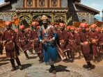 Vicky Kaushal in a still from Chhaava. Vicky Kaushal in a still from Chhaava.