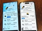 In a photo, shared along with the post, the Uber app shows the fare was <span class='webrupee'>₹</span>290.79 on an Android but on iPhone, the fare surged to <span class='webrupee'>₹</span>342.47. (file) In a photo, shared along with the post, the Uber app shows the fare was <span class='webrupee'>₹</span>290.79 on an Android but on iPhone, the fare surged to <span class='webrupee'>₹</span>342.47. (file)