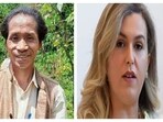 Nagaland's L Hangthing (Left) and Shaikha A J Al Sabah from Kuwait are among the Padma Shri awardees. Nagaland's L Hangthing (Left) and Shaikha A J Al Sabah from Kuwait are among the Padma Shri awardees.