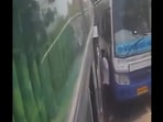A man in Tamil Nadu had a miraculous escape after being trapped between two buses.
A man in Tamil Nadu had a miraculous escape after being trapped between two buses.