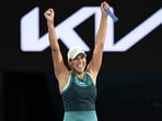 Madison Keys of the U.S. celebrates after winning the final against Belarus' Aryna Sabalenka