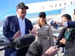 President Donald Trump visited California to survey the disaster zone