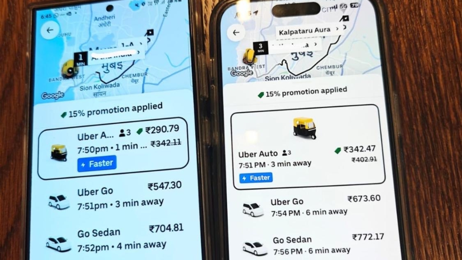 OlaとUberは、センターの通知後、インドでAndroidよりもAppleユーザーに高い料金を請求することを否定 |最新ニュース インド