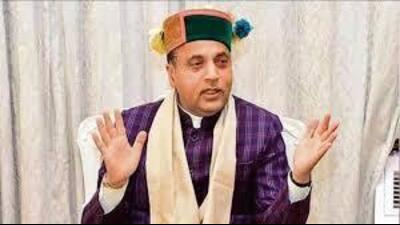 “The big platforms from which the chief minister is spreading lies have a great reputation, those platforms are known for shaping the fortunes of Himachal and taking steps towards making Himachal excellent, but the chief minister made the occasion of Statehood Day a place to tell his lies. Did the people of the state give such a big mandate to the Congress just to curse the opposition?,” said the former CM. (HT File)