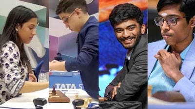 D Gukesh and R Praggnanandhaa paused their games to watch in amazement as 11-year-old chess prodigy Faustino Oro defeated Indian IM Divya Deshmukh. D Gukesh and R Praggnanandhaa paused their games to watch in amazement as 11-year-old chess prodigy Faustino Oro defeated Indian IM Divya Deshmukh.