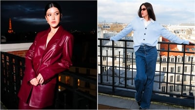 Shanaya Kapoor's Paris fashion diaries are nothing short of stunning! The Gen Z actor recently attended the AMIRI Autumn/Winter 2025-2026 Fashion Week show in Paris, and her looks are proof that she is a fashionista in the making. (Instagram/@shanayakapoor02) Shanaya Kapoor's Paris fashion diaries are nothing short of stunning! The Gen Z actor recently attended the AMIRI Autumn/Winter 2025-2026 Fashion Week show in Paris, and her looks are proof that she is a fashionista in the making. (Instagram/@shanayakapoor02)
