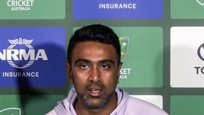 Ravichandran Ashwin addressing a press conference where he retired from international Cricket. (ANI) Ravichandran Ashwin addressing a press conference where he retired from international Cricket. (ANI)