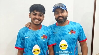Ayush Mhatre shares a heartwarming note for Rohit Sharma. (Instagram/@ayush_m255) Ayush Mhatre shares a heartwarming note for Rohit Sharma. (Instagram/@ayush_m255)