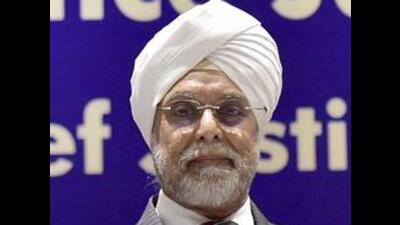 Former Chief Justice of India Justice Jagdish Singh Khehar (HT File)