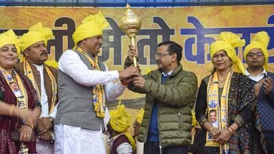Former Delhi chief minister and AAP chief Arvind Kejriwal. (PTI) Former Delhi chief minister and AAP chief Arvind Kejriwal. (PTI)