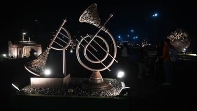 Harmony Park near Near IT City, Ahmamau in Lucknow (Deepak Gupta/HT) Harmony Park near Near IT City, Ahmamau in Lucknow (Deepak Gupta/HT)