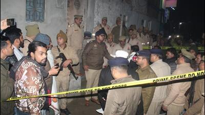 On January 9, five hacked bodies were found in their one-room rented house in Sohail Garden, Meerut (PTI) On January 9, five hacked bodies were found in their one-room rented house in Sohail Garden, Meerut (PTI)