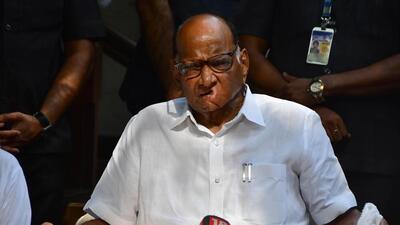 Pawar recently attended several events in Pune, Sangli, Satara, and Kolhapur, where he struggled to address gatherings due to poor health. (HT PHOTO)