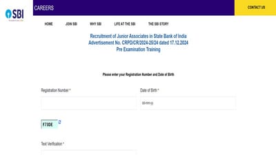 SBI Clerk Admit Card 2024 for pre-exam training out, download link here