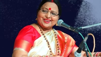 Sharda Sinha a popular Bihari folk singer. (Instagram) Sharda Sinha a popular Bihari folk singer. (Instagram)