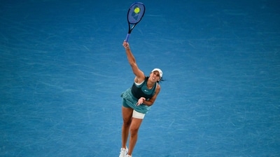 It was all about Keys in the opening set as her strong service game saw her clinch it with ease. (AFP) It was all about Keys in the opening set as her strong service game saw her clinch it with ease. (AFP)