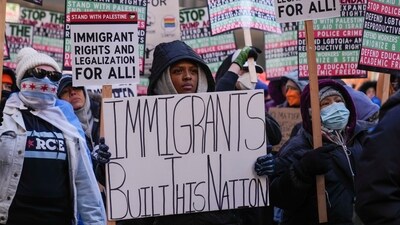 Right from his election campaign days, Donald Trump has stated that he will launch the biggest deportation plan to deal with immigrants in the very first days of his return to the White House. (AP) Right from his election campaign days, Donald Trump has stated that he will launch the biggest deportation plan to deal with immigrants in the very first days of his return to the White House. (AP)