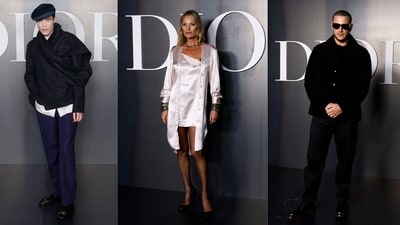 Dior’s Fall 2025 Ready-to-Wear show showcased sleek celebrity outfits Dior’s Fall 2025 Ready-to-Wear show showcased sleek celebrity outfits