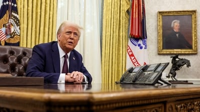 US President Donald Trump's administration is prepared to act aggressively to locate and remove individuals who have been granted humanitarian parole, said White House executive. ((File Photo) REUTERS)