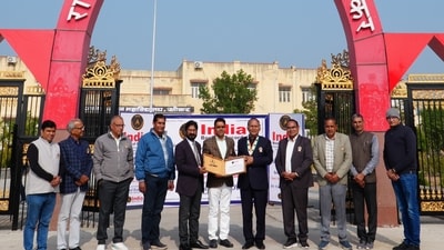 (L-R) Dr Chetan Joshi, Prof JP Saini, Prof Sunil Sharma, Prof NK Sharma, Dr Bhupesh Mathuria, Prof Deendayal Godesariya (Principal), Dr VK Jain, Prof Nand Lal Ranwa, Dr Ranveer Singh, Dr Ramdev Singh Bhambu and Dr Pradeep Pilaniya (L-R) Dr Chetan Joshi, Prof JP Saini, Prof Sunil Sharma, Prof NK Sharma, Dr Bhupesh Mathuria, Prof Deendayal Godesariya (Principal), Dr VK Jain, Prof Nand Lal Ranwa, Dr Ranveer Singh, Dr Ramdev Singh Bhambu and Dr Pradeep Pilaniya