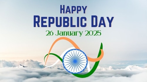 Happy Republic Day 2025! (Image by Canva) Happy Republic Day 2025! (Image by Canva)
