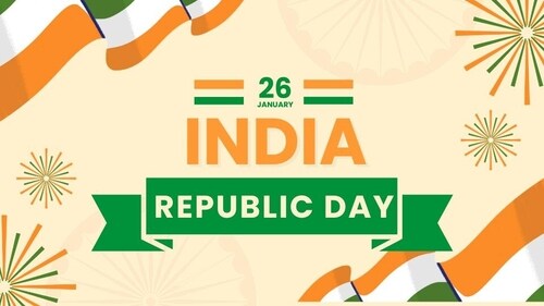 Happy Republic Day 2025! (Image by Canva ) Happy Republic Day 2025! (Image by Canva )