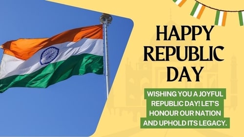 Happy Republic Day 2025! (Image by Canva) Happy Republic Day 2025! (Image by Canva)